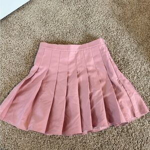 Mini Pleated Skirt Set